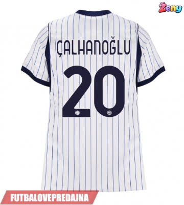 Lacne Ženy Futbalové dres Inter Milan Hakan Calhanoglu #20 2026-27 Krátky Rukáv - Preč